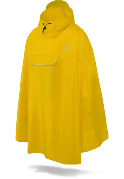 Парка WASSERDICHTER REGENPONCHO REGENJACKE MIT TASCHE UND REFLEKTOR normani Outdoor Sports, серебристый