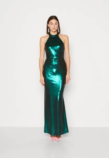 Платье из джерси PARTY BILLY HALTER NECK METALLIC WAL G., цвет emerald green