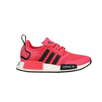 Adidas Nmd_R1 Молодежные розовые кроссовки на шнуровке для девочек Повседневная обувь FV1694