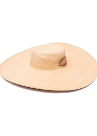 Sensi Studio соломенная широкополая шляпа Panama