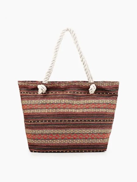 Пляжная сумка женская Rosedena BAG-46-003 бежевая