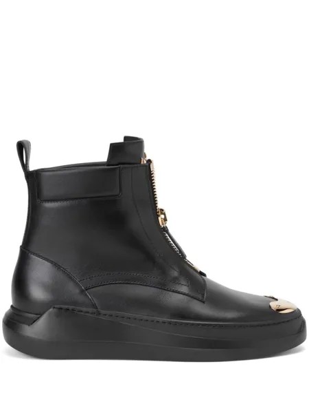 Giuseppe Zanotti ботинки Denoel на молнии, черный