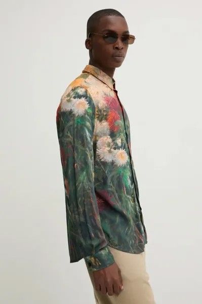 МОНТАНА рубашка Desigual, зеленый
