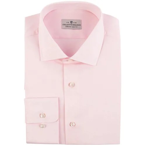 Рубашка COLLETTO BIANCO, размер 40, розовый