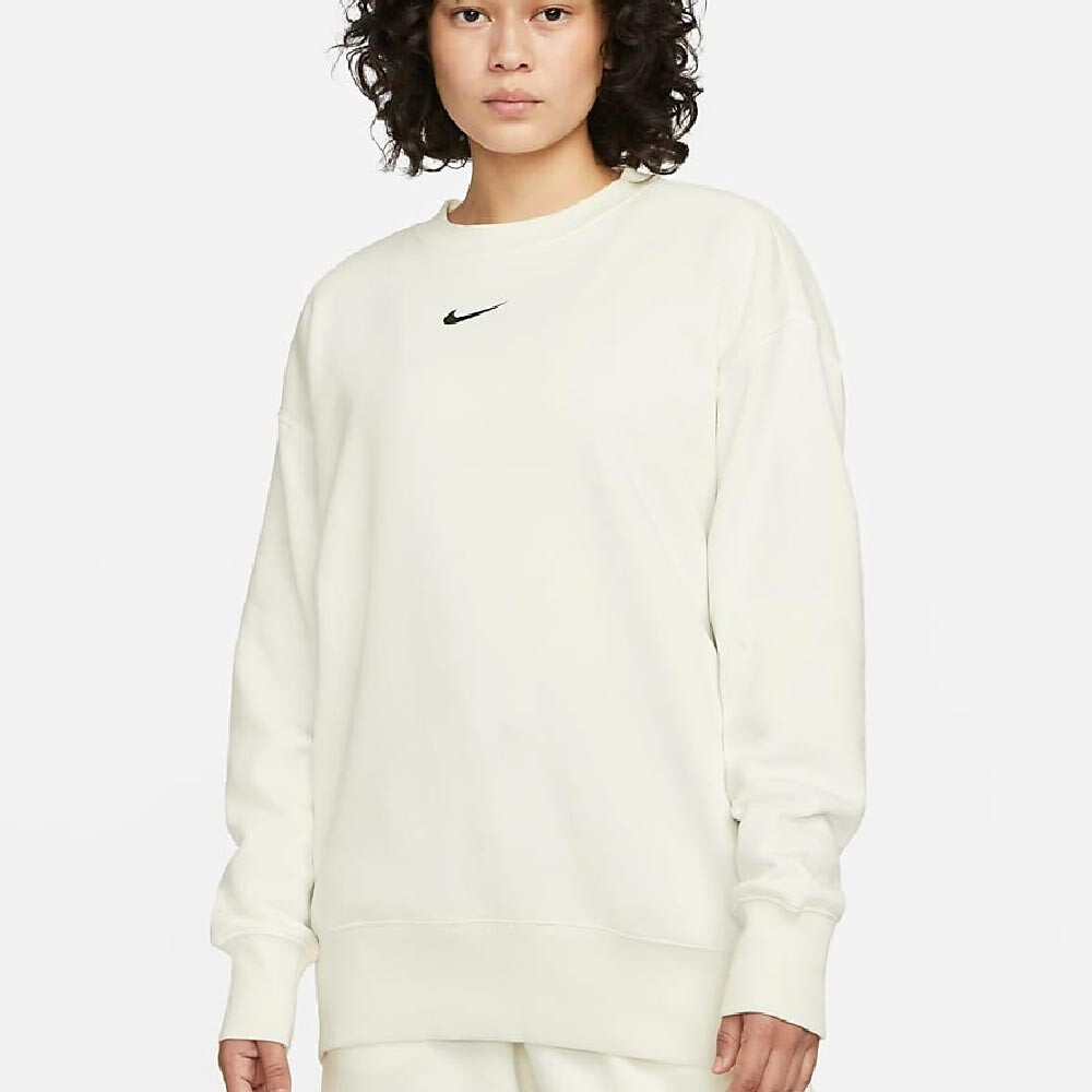 Свитшот Nike Sportswear Phoenix Fleece Women's Oversized Crewneck, свтло-бежевый