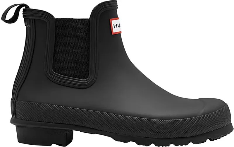 Оригинальные женские ботинки челси Hunter Boots, черный