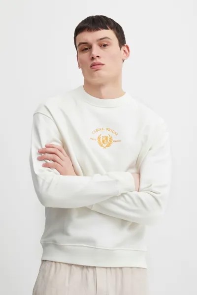 Толстовка CASUAL FRIDAY CFSage relaxed sweat w. embroidery 20504729, белый