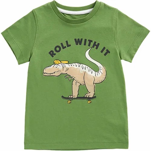Футболка mothercare, размер 98, зеленый