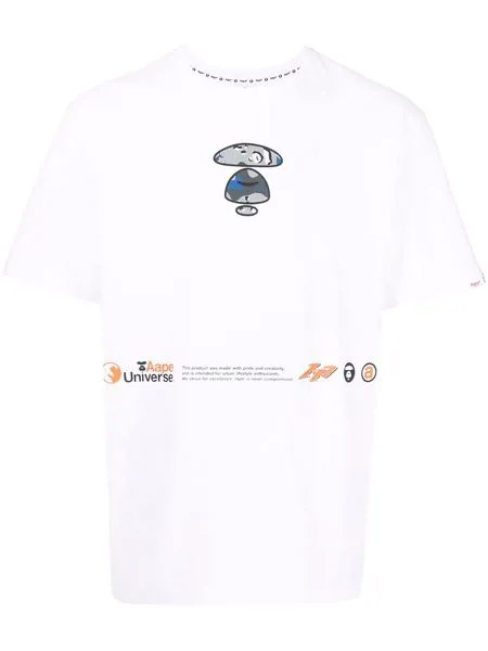 AAPE BY *A BATHING APE® футболка с логотипом
