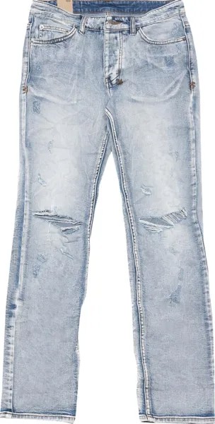 Джинсы Ksubi Hazlow City High Trashed Jeans 'Blue', синий