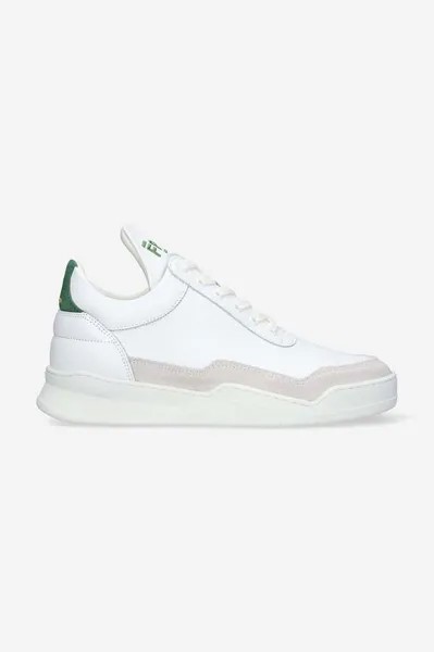 Низкие кожаные кроссовки Ghost Filling Pieces, белый