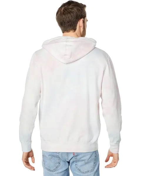 Худи RVCA Latitude Hoodie, цвет White/Tie-Dye