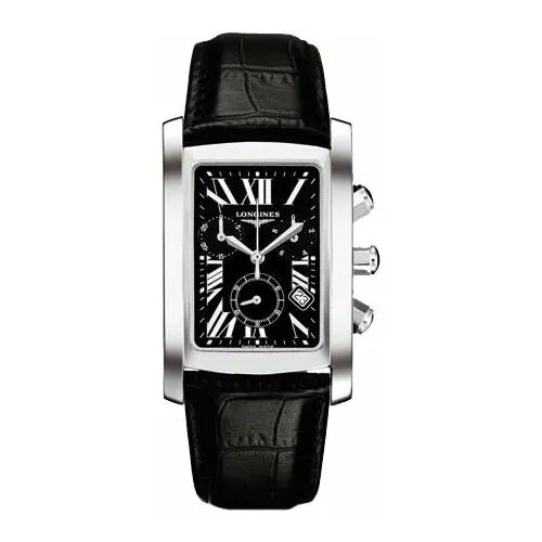 Наручные часы LONGINES L5.680.4.79.3, черный, серебряный