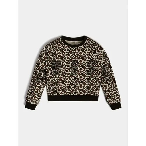 Свитшот GUESS, размер 14, черный