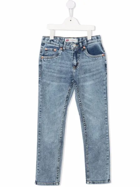 Levi's Kids джинсы из вареного денима