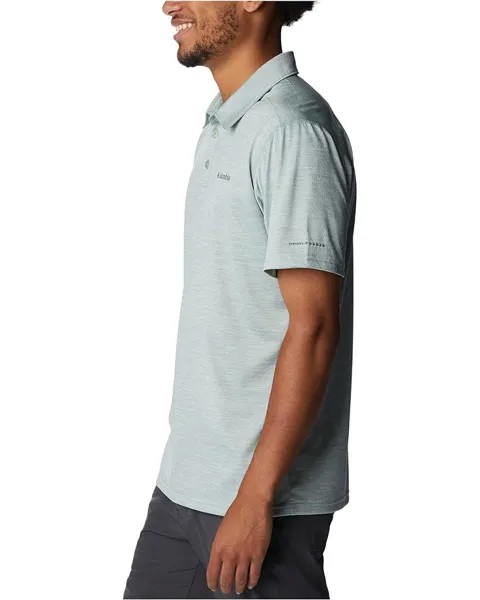 Поло Columbia Alpine Chill Zero Polo, цвет Niagara Heather