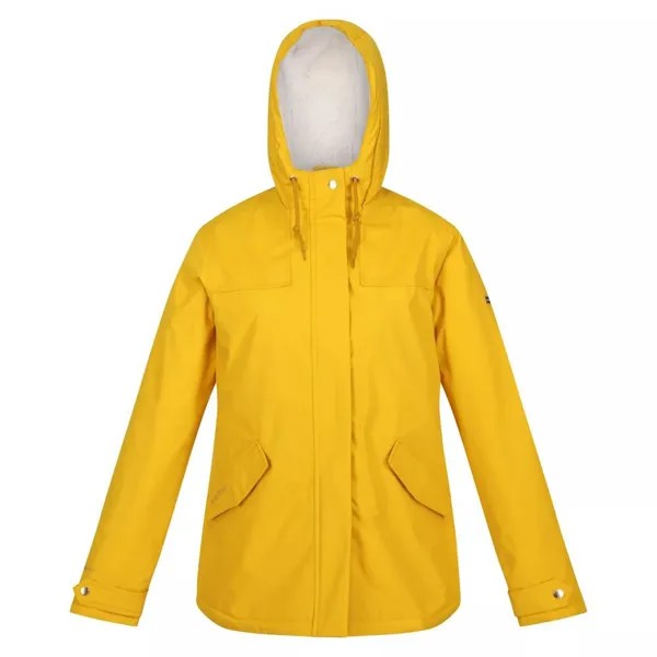 Куртка Regatta Bria Faux Fur Lined Hoodie Rain, желтый
