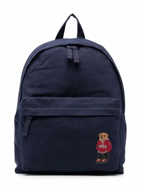 Ralph Lauren Kids рюкзак с вышивкой Polo Bear