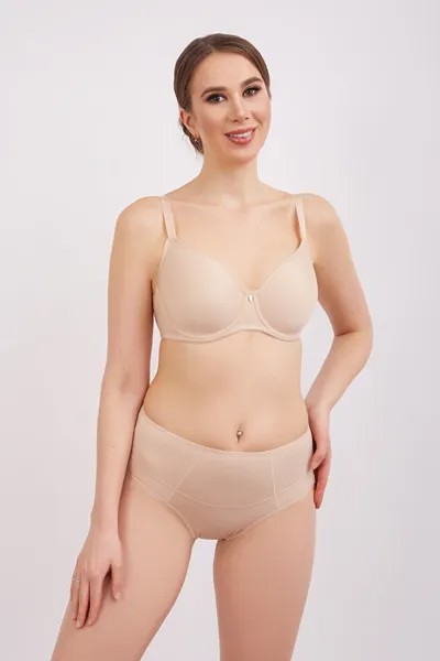 Трусы женские Milavitsa Basic бежевые 3XL