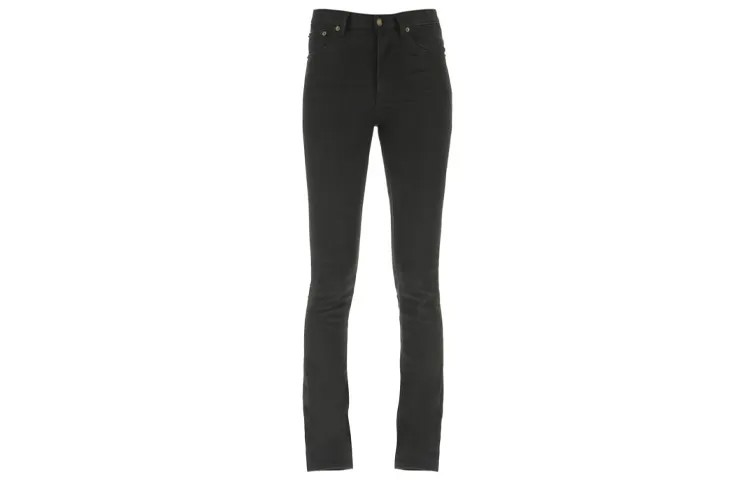 SAINT LAURENT Женские джинсы, цвет Black