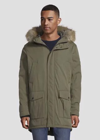 Парка мужская TOM TAILOR 1023635 зеленая XL