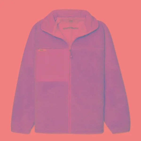 Женская флисовая куртка PANGAIA Archive Fleece Zipped