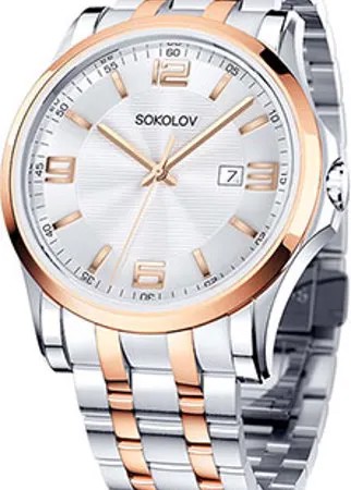 Fashion наручные  мужские часы Sokolov 301.76.00.000.04.02.3. Коллекция My World