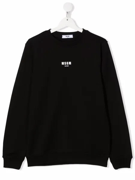 MSGM Kids толстовка с логотипом