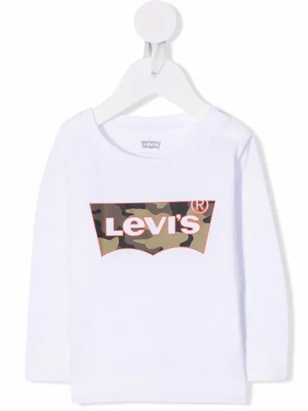 Levi's Kids футболка с логотипом