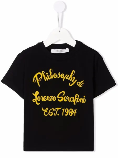 Philosophy Di Lorenzo Serafini Kids футболка с логотипом