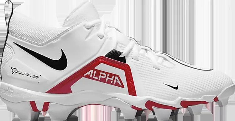 Бутсы Nike Alpha Menace 3 Shark 'White University Red', белый