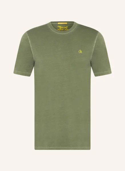 Футболка SCOTCH & SODA, оливковый