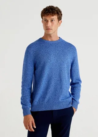Джемпер мужской 21A_1235U1N67 United Colors of Benetton синий 2XL