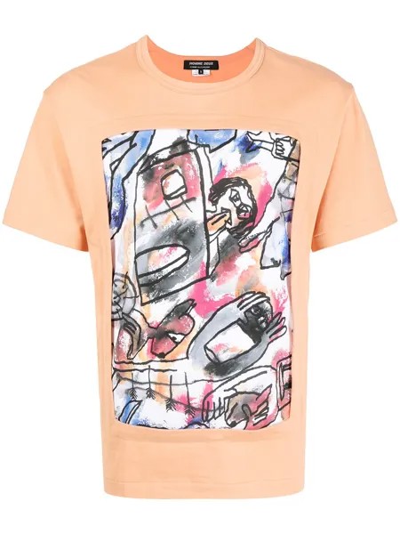 Comme Des Garçons Homme Deux graphic-print short-sleeve T-shirt