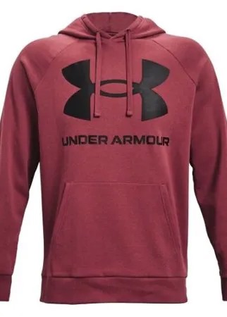 Толстовка Under Armour Rival Fleece Big Logo Hoodie размер LG blur/black 652