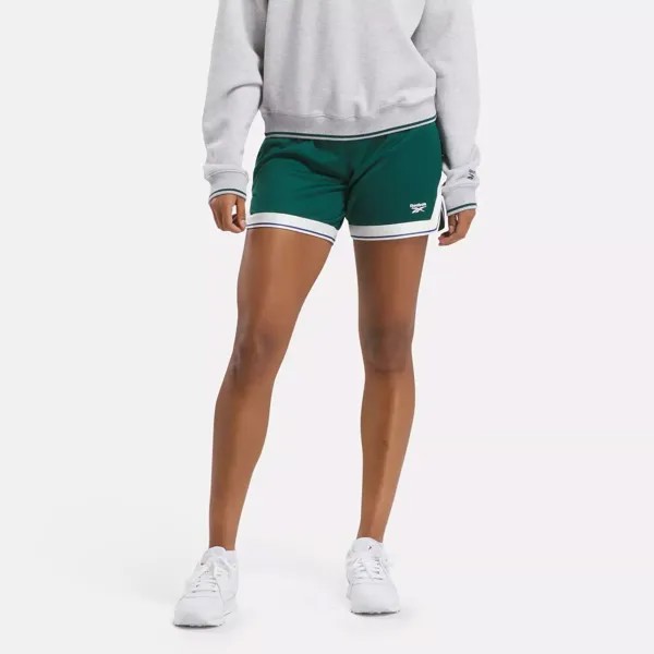 Командные шорты Reebok, зеленый