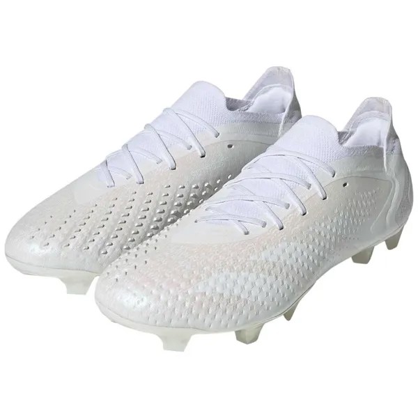 Футбольные бутсы ADIDAS унисекс для взрослых Predator Accuracy.1 Low FG, цвет weiss