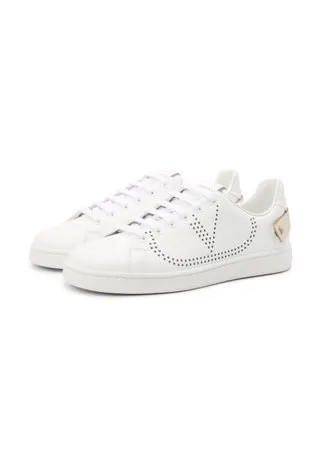 Кожаные кеды Valentino Garavani Backnet Valentino