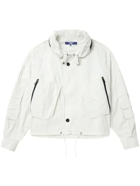 Junya Watanabe MAN ветровка с потайным капюшоном, белый