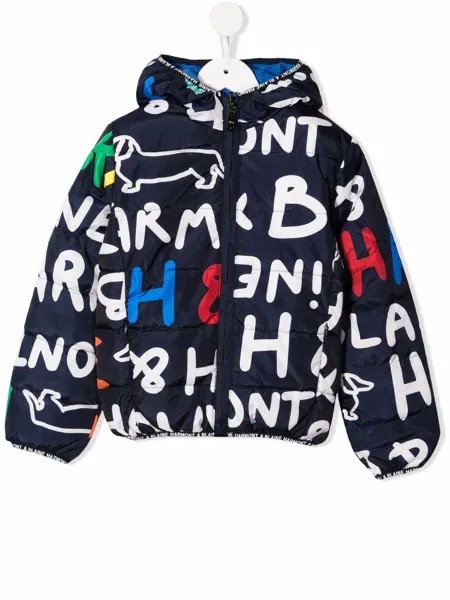 Harmont & Blaine Junior двусторонняя куртка с логотипом