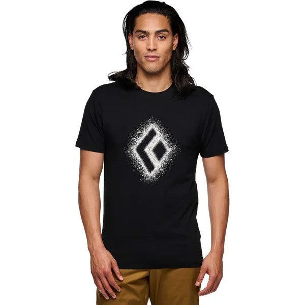 Футболка chalked up 2.0 Black Diamond, черный