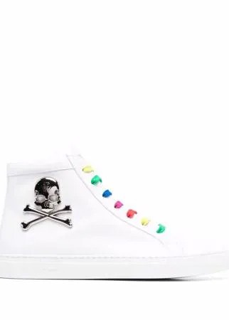 Philipp Plein кеды на шнуровке