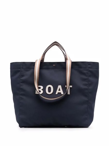 Anya Hindmarch сумка-тоут Household с нашивкой Boat