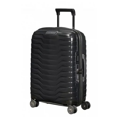 Чемодан Samsonite, 44 л, размер S, черный