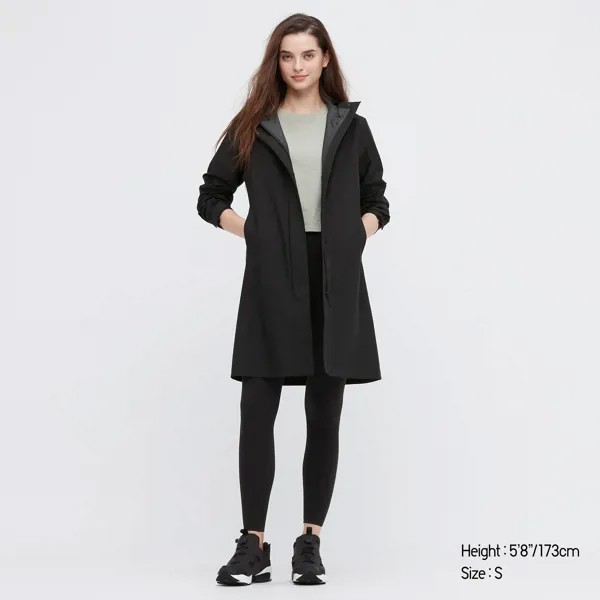 Плащ женский UNIQLO 445005COL09 черный XS (доставка из-за рубежа)