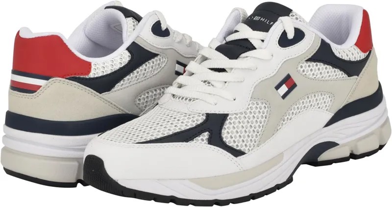 Кроссовки Tommy Hilfiger Pharil, цвет White/Navy Multi
