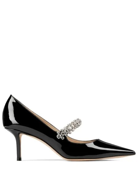 Jimmy Choo лакированные туфли Bing 65, черный