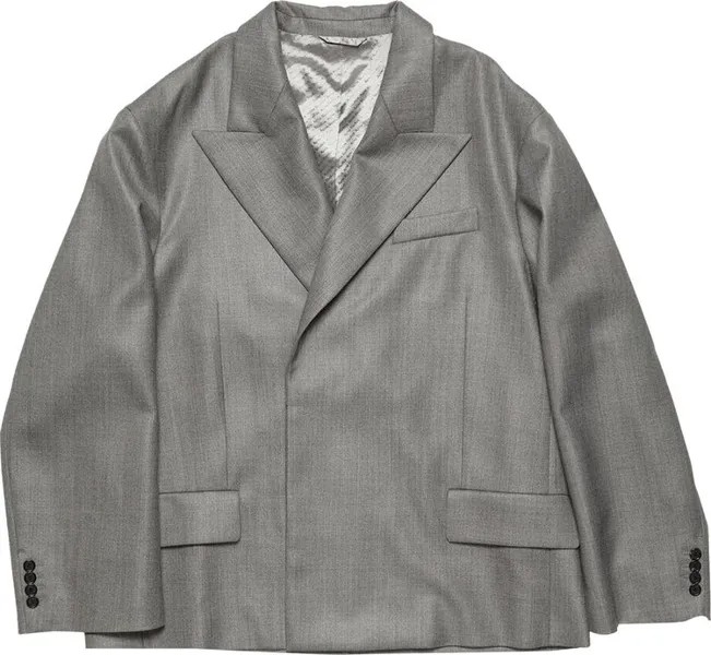 Куртка Acne Studios Relaxed Fit Suit 'Vintage Grey Melange', серый