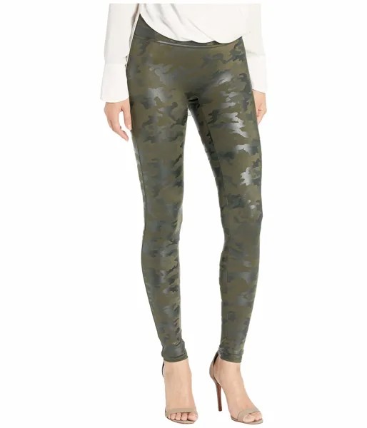 Брюки Spanx, Faux Leather Camo Leggings