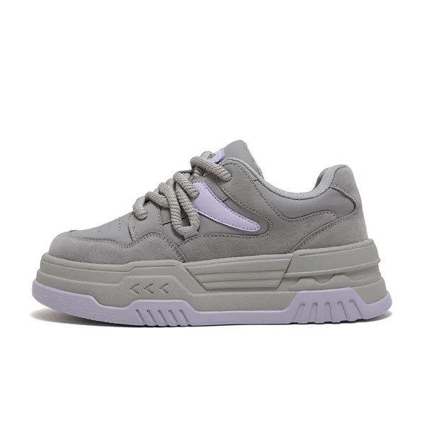 Кроссовки HUANQIU Skateboarding Shoes Women's Low-top, цвет Burgundy